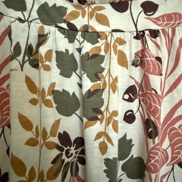 Earthy tone Ruched Strapless Sundress - Picture 3 of 3